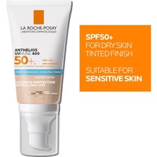 Asitan Anthelios Uvmune Spf+50 Hassas Ciltler Için Yüksek Korumalı Renkli Yüz Güneş Kremi | Uvmune 4