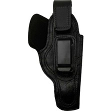 Asitan Kırıkkale 7.65 Için Uyumlu Çorap Tipi Deri Iç Kılıf Metal Maşalı Siyah
