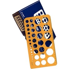 Asitan Hatas 2272 1-36 mm Büyük Daire Şablonu