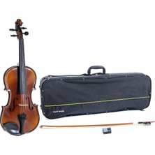 Asitan Keman, Violingar Serisi Allegro Vl 1-4/4 Çalmaya Hazır, Keman Çantası, Masif Avrupa Akçaağacı