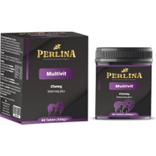 Asitan Multivit Kedi ve Köpek Için Çiğneme Tableti, Glutensiz, A-B-C-D3-E Vitaminli, Çinko, Biotin ve