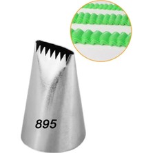 Asitan 81- Siliko World Paslanmaz Çelik Krema Sıkma Torbası Ucu (Şanti Torbası Ucu, Duy) 1 Adet + 4 Ad