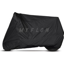 Asitan Bodygard Miflonlu Motosiklet Brandası Su Geçirmez -Ic Yuzeyi Miflon Kapli - Beden - Sıyah (2extra