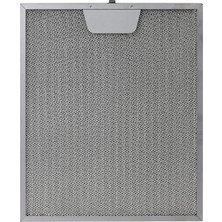 Asitan Ehla Filtre Davlumbaz Filtresi 25X30 cm / Üstte Tek Altta Çift Tırnak. (Alüminyum)