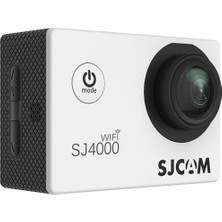 Asitan Sjcam SJ4000 Wifi 4K UHD 156° 2” Geniş Ekran H.265 900MAH Hareket Algılama 30 Metre Su Geçirme