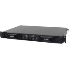 Asitan K4-800 4 Kanal D Sınıfı Dijital Güç Amplifikatörü 4X1200 Watt Power Anfi,siyah