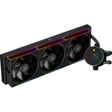 Asitan Frozen Magic 360 Digital Argb Black V2 360MM Intel Amd Uyumlu Işlemci Sıvı Soğutucu