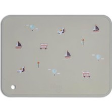 Asitan Citron Silicone Placemat Rectangle Mama Altlığı - Vehicles 1286333