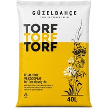 Asitan Güzelbahçe Özel Karışım Torf 40 Lt Genel Kullanıma Uygun Torf / Genel Bahçe Kullanıma Uygun