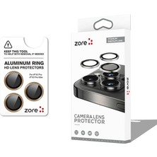 Asitan iPhone 16 Pro Max Cl-12 Premium Safir Kamera Lens Koruyucu - Anti-Reflective &amp; Parmak Izi Bıra