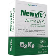 Asitan Newvit Vitamin D3 K2 Sprey 30ML