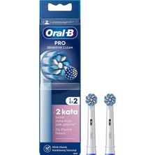 Asitan Oral-B Sensitive X-Filament Şarjlı Diş Fırçası Yedek Başlığı 2 Adet