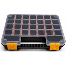 Asitan Vida Dübel Saklama Kutusu Organizer 23 Bölmeli Takım Çantası Çok Amaçlı Plastik Organizer Ku