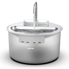Asitan Haustier WF009LS Otomatik Kedi Su Sebili,kedi Su Çeşmesi, Su Pınarı 3.5lt Geniş Hazne, Çelik T