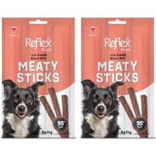 Asitan Plus Yetişkin Köpek Çubuk Ödül Maması Kuzu Etli 33 gr 2li Paket