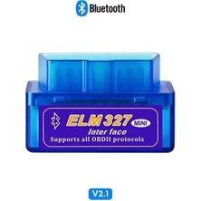 Asitan ELM327 Mini V2.1 Bluetooth Obd2 Araç Arıza Tespit Cihazı / Tüm Obdıı Protokolleri, Bluetooth Ba�