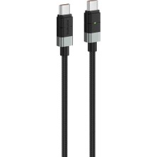 Asitan X95 Hızlı Şarj Özellikli Type-C To Lightning Kablo 20W 1.2 Metre Siyah