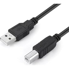 Asitan PX-Y15 1.5 Metre Siyah USB Yazıcı Kablosu, Usb-A To Usb-B Printer Kablo, Yazıcı Tarayıcı Fotok