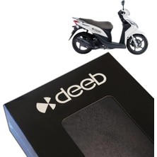 Asitan Deeb Honda Dio Sele Kılıfı Örtüsü (Düz Siyah)
