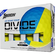 Asitan Srixon Q-Star Tour Divide Mavi/sarı Golf Topları