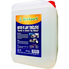 Asitan Terlans Motor ve Jant Temizleyici 5 kg + Sünger / Su Bazlı Profesyonel Engine And Rim Cleaner / G�