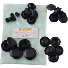 Asitan 20972 Delik Kapama Tapası 6-11-12-13-16 mm 25 Adet 20972