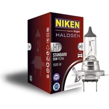 Asitan Niken Ampul Nıken 12V H7 55W Halojen PX26D Nkn 062 001 01 05