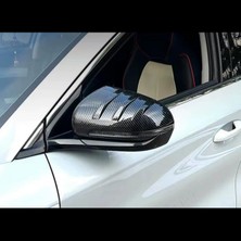 Asitan Byd Seal U Karbon Fiber Görünüm Yan Dikiz Ayna Kapakları 2'li Set Abs