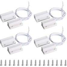 Asitan Link RC-38A Nc Kablolu Manyetik Kapı Anahtarı, Pencere Sensörü, Ev Güvenliği Erişim Kontrolü