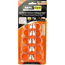Asitan Hortum Kelepçe Seti 10 Parça
