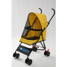 Asitan Tommy Evcil Hayvan Arabası Sarı 60 * 43 * 94CM Max 15KG