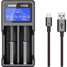Asitan Xtar Vc2 Universal Li-Ion Şarj Cihazı