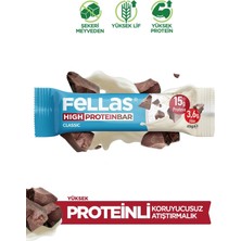 Asitan Fellas Yüksek Protein Bar - Klasik Sade 45G x 12 Adet
