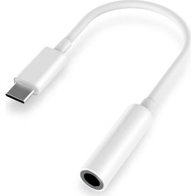 Asitan Type-C To 3.5mm Jack Dönüştürücü JH-007 (Tüm Telefonlar ile Uyumludur) Tak Çalıştır