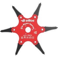 Asitan Çim Biçme Aparatı, 6 Bıçaklı, Ergonomik, Metal, Bahçe Tırpan Makinesi Ek Parça, CBA250