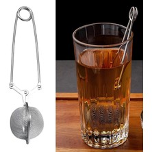 Asitan Kanji Paslanmaz Çelik Bitki Çayı Demleme Süzgeci – Ergonomik Kulplu, Ince Gözenekli, Yıkana