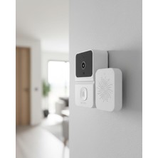 Asitan Yamanhobi Wifi Akıllı Kapı Zili Kamera Gece Görüşlü Çift Yönlü Sesli