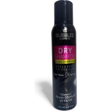 Asitan Bubbles Cosmetic Kuru Şampuan, Keratin Complex, Charcoal, Uv Filtre, 150 ml