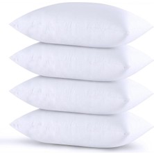 Asitan 4 Adet Boncuk Silikon Yastık (900 Gram) Antialerjik (50X70 Cm) 4 Adet Tek Ebat 50 x 70