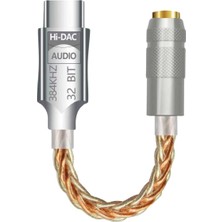 Asitan Klasse Type-C - 3.5 ALC5686 Çip Hifi Dac Ses Kartı Kulaklık Kablosu (Usb Başlık)