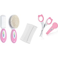 Asitan 3 Lü Bebek Bakım Seti (Konak Tarağı+Doğal Fırça Tarak+Tırnak Makası), Set3
