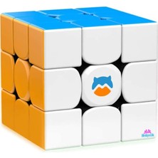Asitan Hediyecik Gan Monster Go 3x3 Mıknatıslı Manyetik Zeka Küpü Akıl Küpü Rübik Küp Mobil Uygul