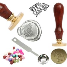 Asitan Mektup Damga Mühürü G.o.t Stark + 30 Mühür Mumu + Eritme Kaşığı