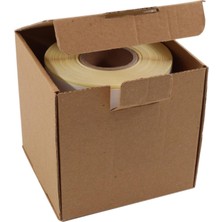 Asitan Eko Termal Etiket 70MM x 140MM Ruloda 300 Adet 40MM Kuka Çapında Direk Termal Transfer Etiketi