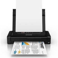 Asitan Epson WF-100W A4 Taşınabilir Kablosuz Yazıcı, Şarjlı Batarya, Usb, Wi-Fi, Kompakt Mürekkep P�