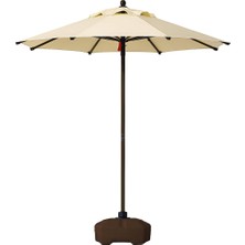 Asitan Sunminyum 200/8 Polyester Kumaşlı + 50 Litre Bidonlu Bahçe Şemsiyesi