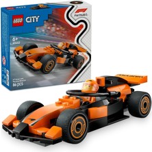 Asitan City Mclaren Yarış Arabalı F1 Sürücüsü 60442 | 6 Yaş ve Üzeri Çocuklar Için Mini Yarış