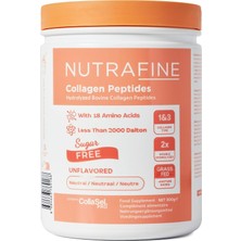 Asitan Nutrafıne Collagen Premium DOĞAL%100 Çifte Hidrolize Kolajen Peptitler Toz Gıda Takviyesi 300 gr