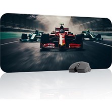 Asitan F1 Gaming Mouse Pad Kauçuk Kaymaz Taban Mousepad (V1, 70X30 Xl)
