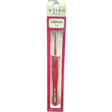 Asitan Etimo Red - 1.80 mm (Kirmizi) Silikon Saplı Tığ